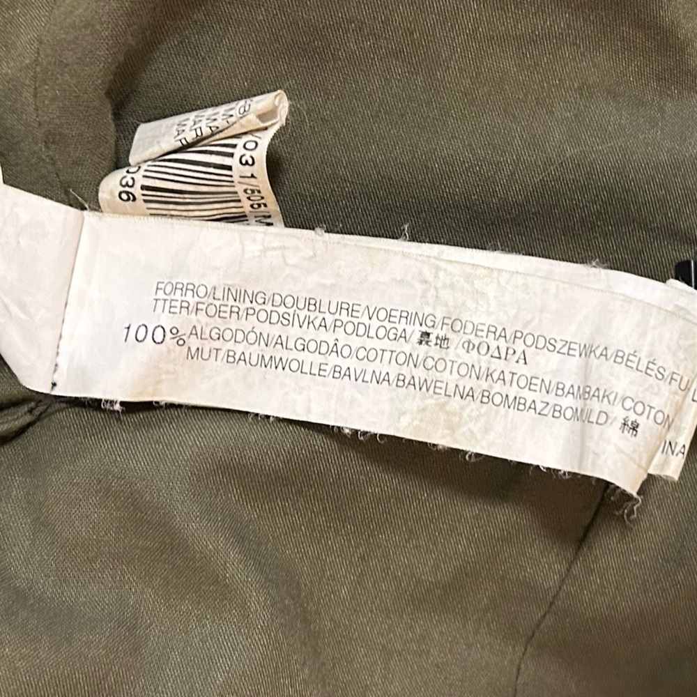Zara Basic Utility Jacket/Medium - Picture 10 of 12